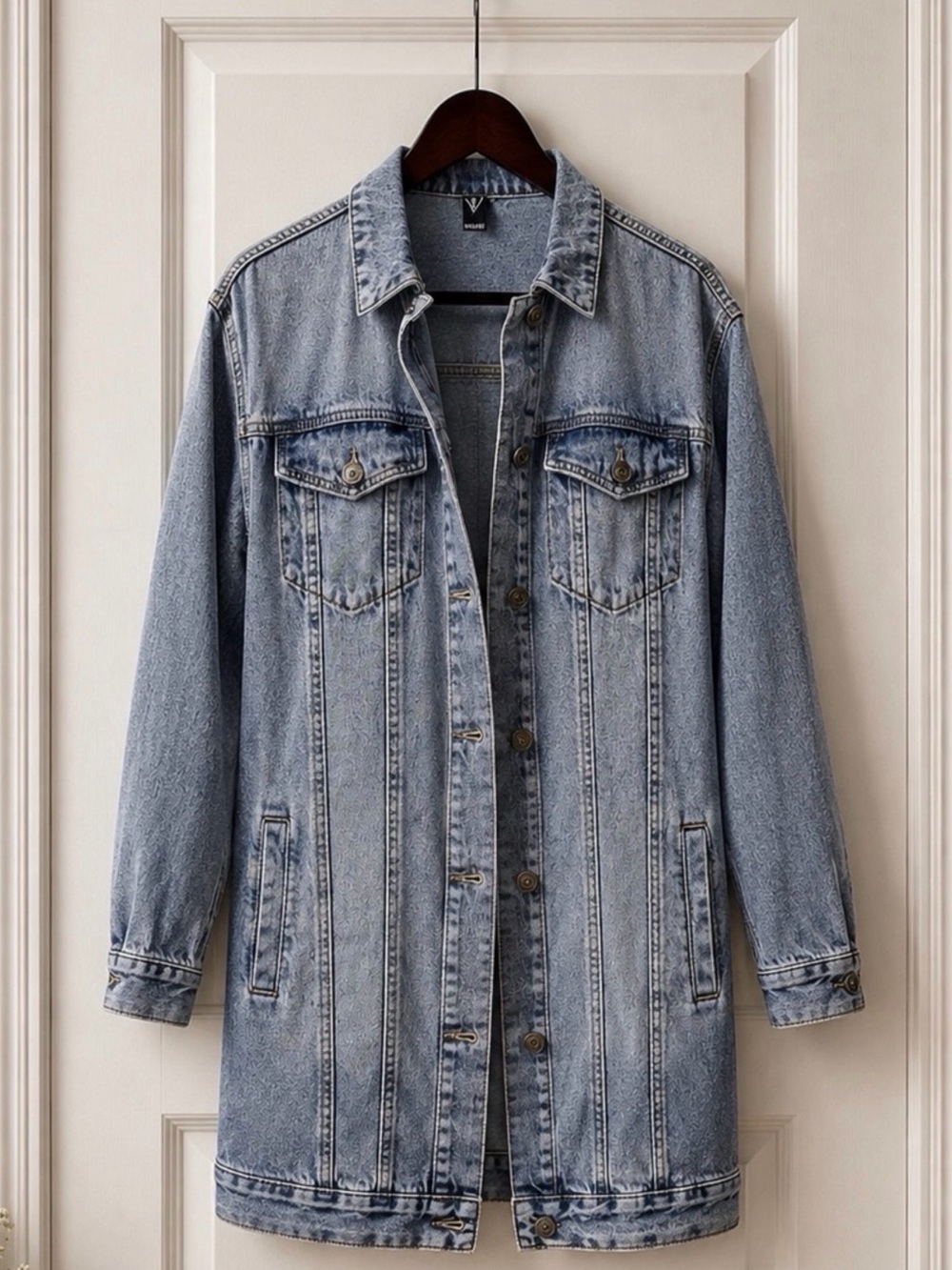 Windsor Light Blue Longline Denim Jacket - New But No Tags